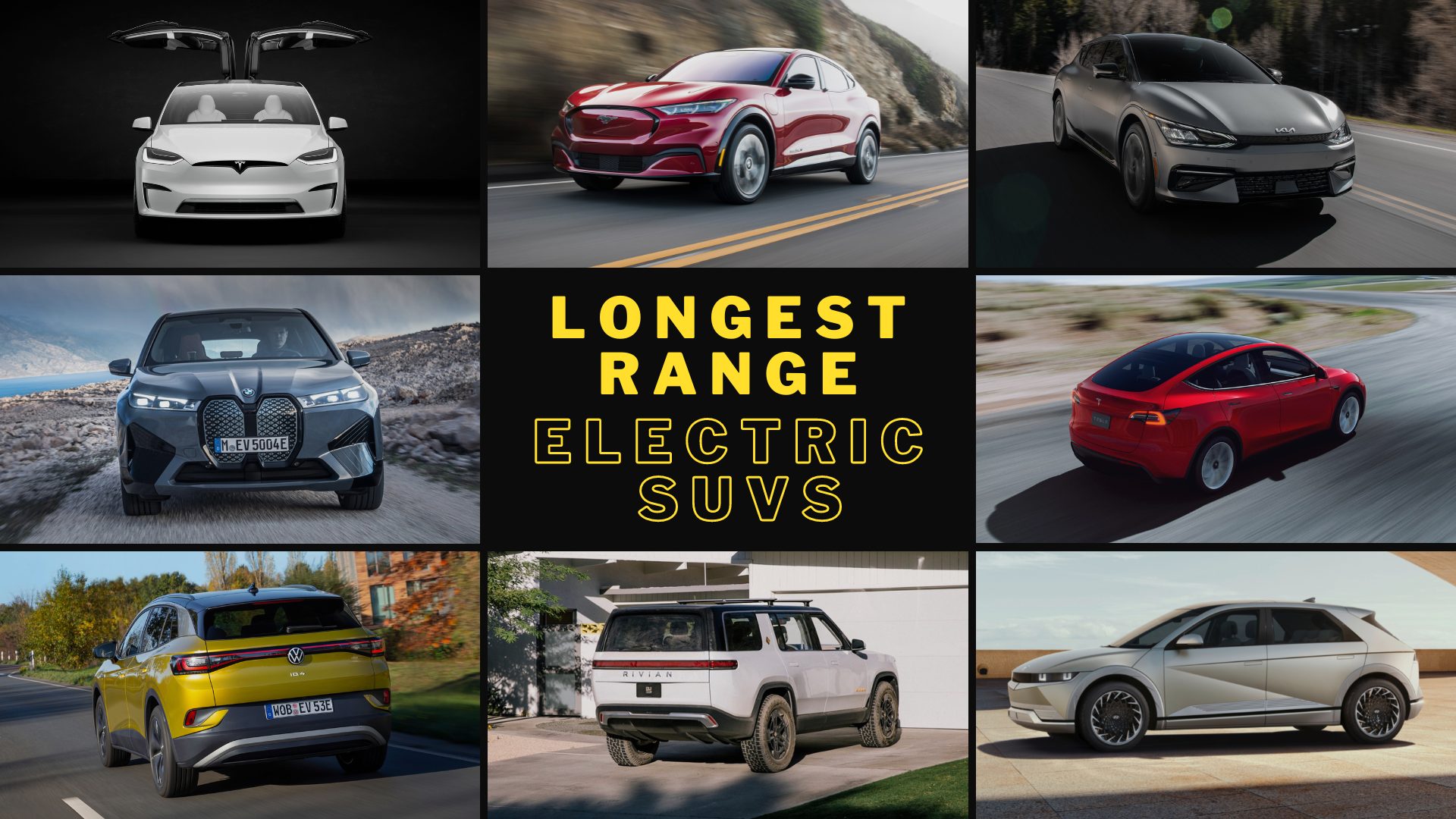 9 Longest Range Electric SUVs Available in US 2022 Ranking Licarco
